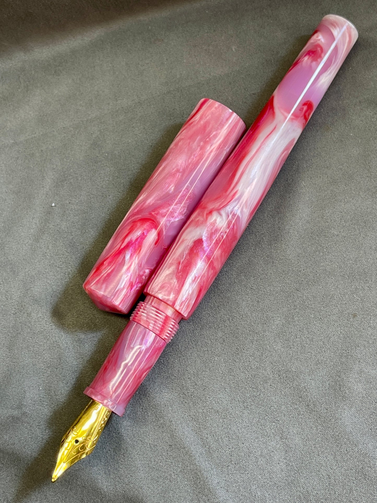 Z - Pink Amethyst Fountain Pen (Sarah)
