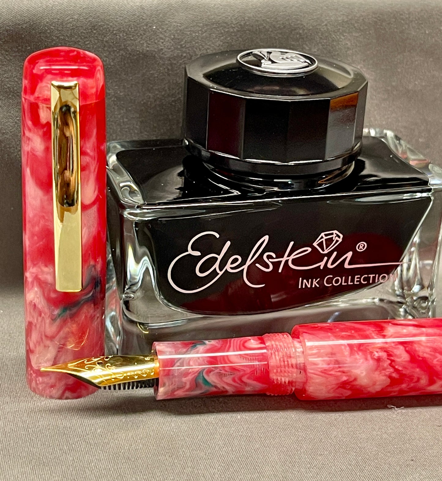 South Beach Flamingo Pen with clip