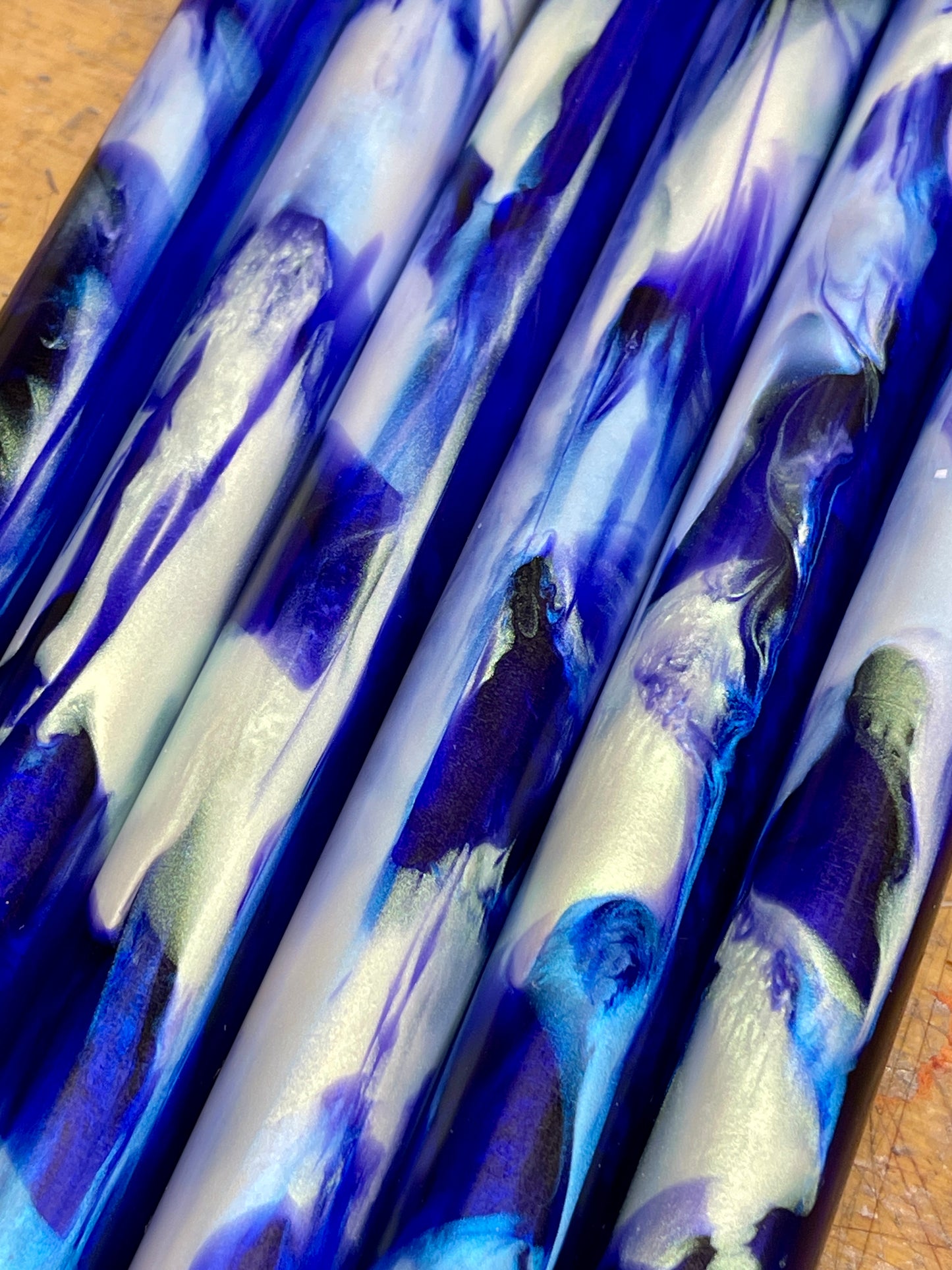 Indigo Abalone 11”