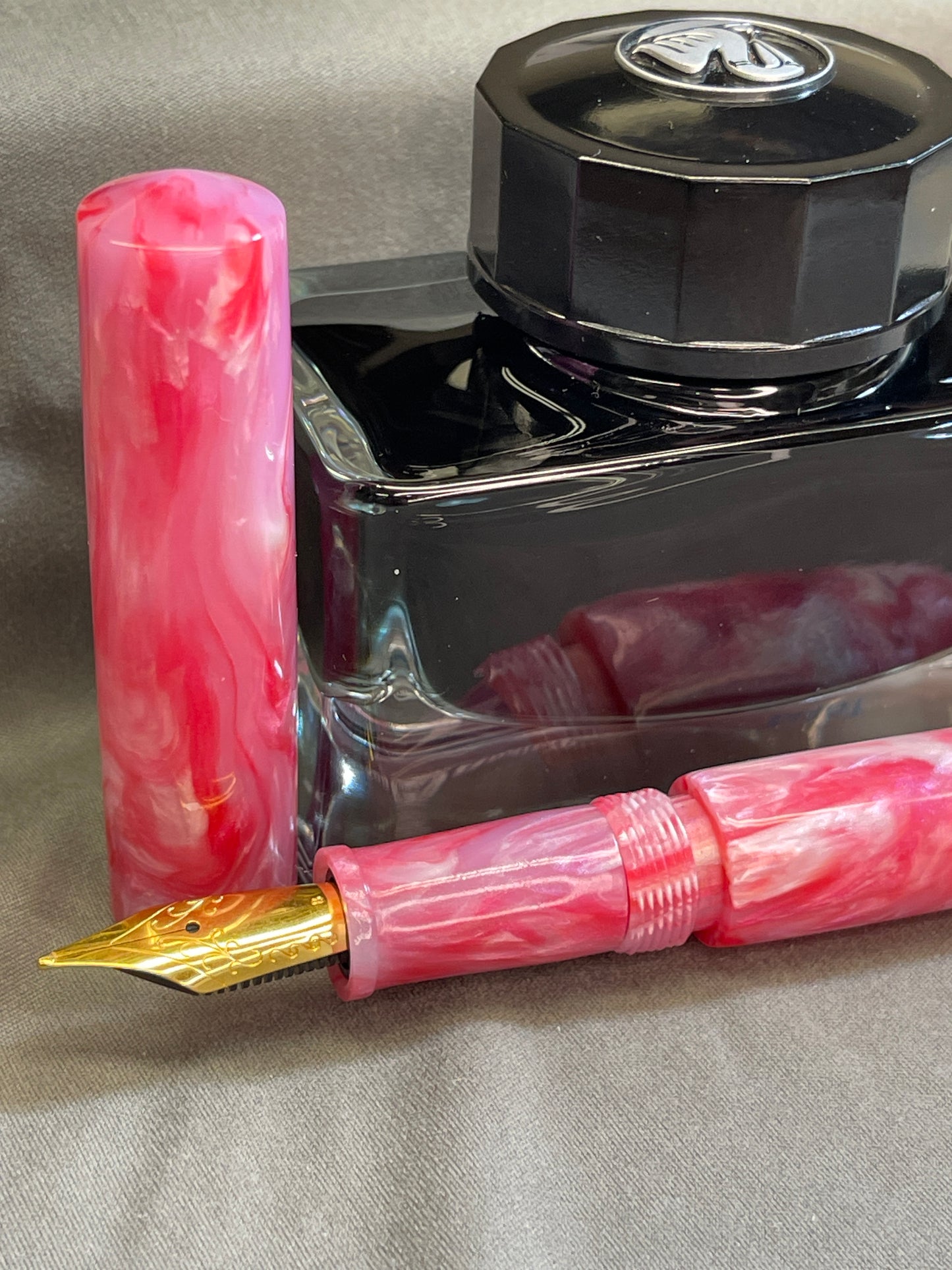 Z - Pink Amethyst Fountain Pen (Sarah)