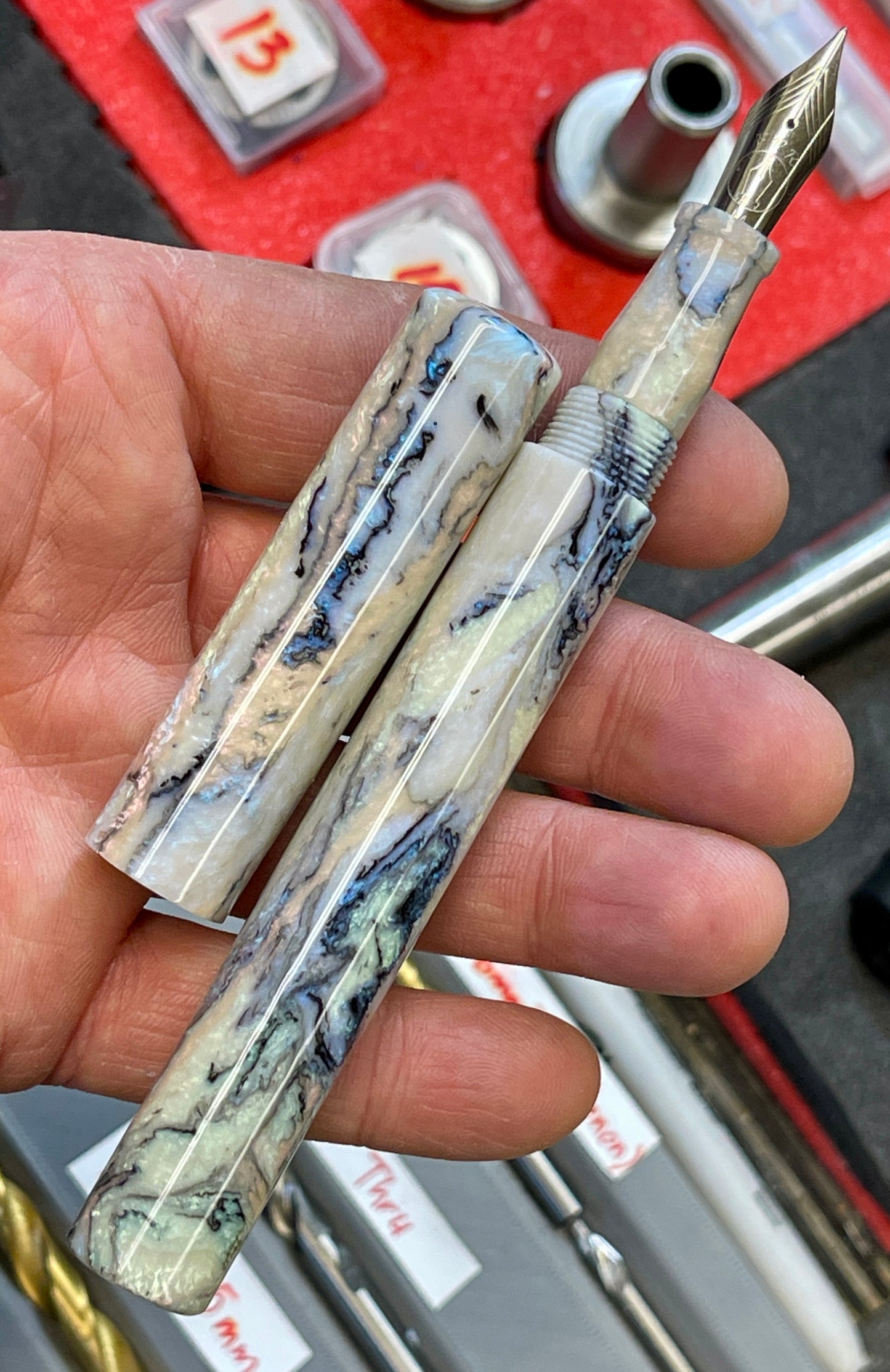 Z - Abalone Fountain Pen (Charlene)