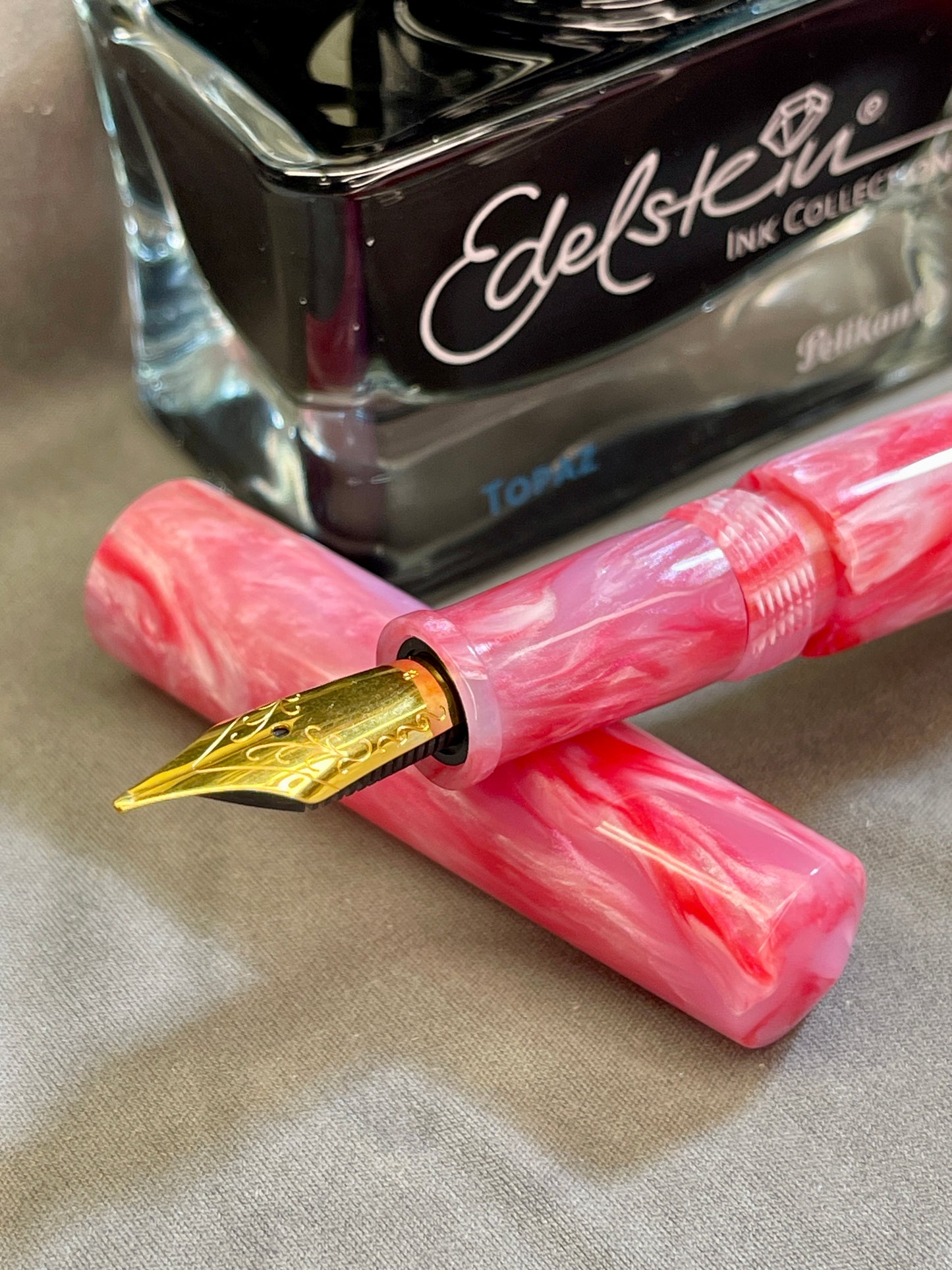 Z - Pink Amethyst Fountain Pen (Sarah)