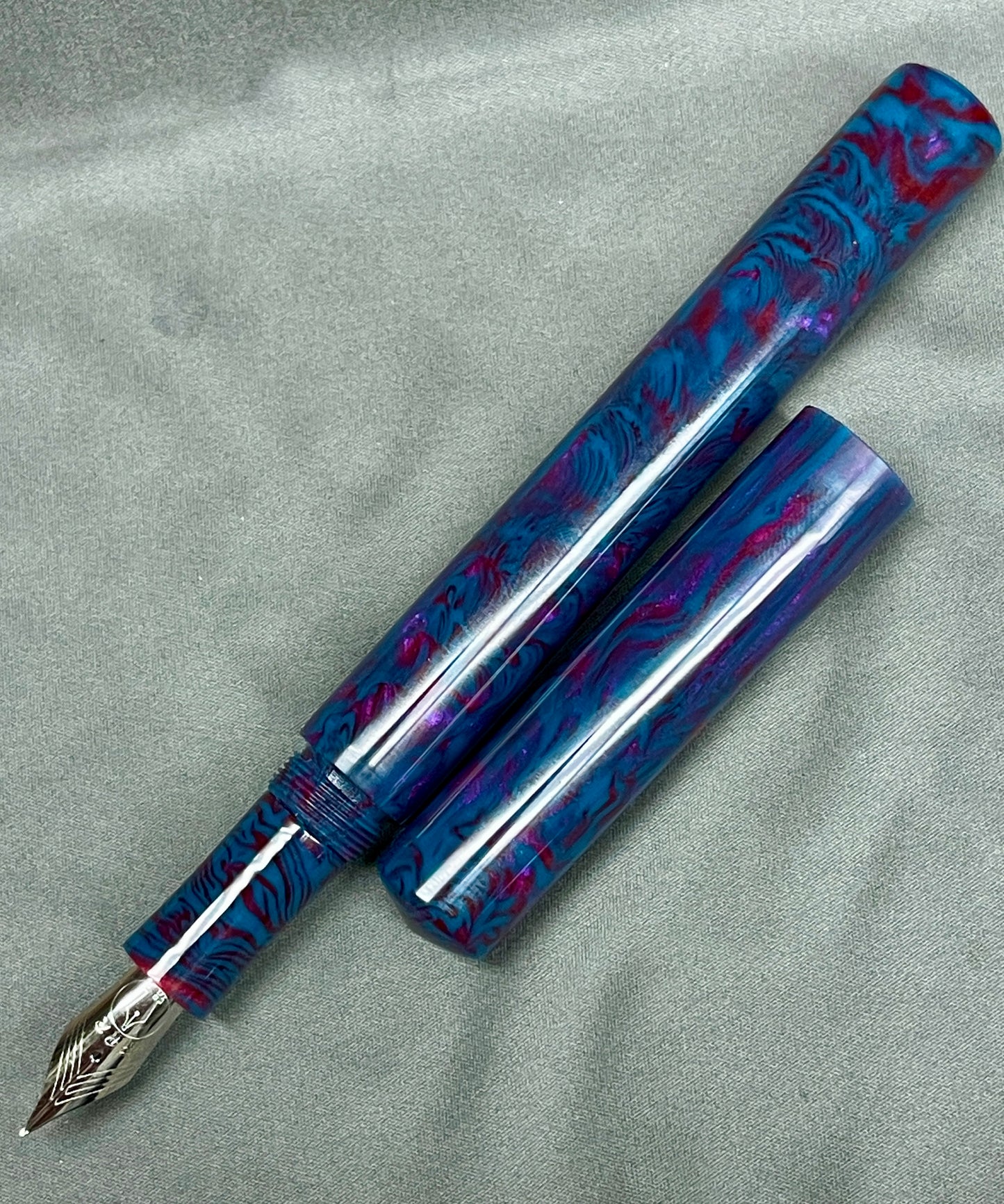 When Pink Met Teal Pen