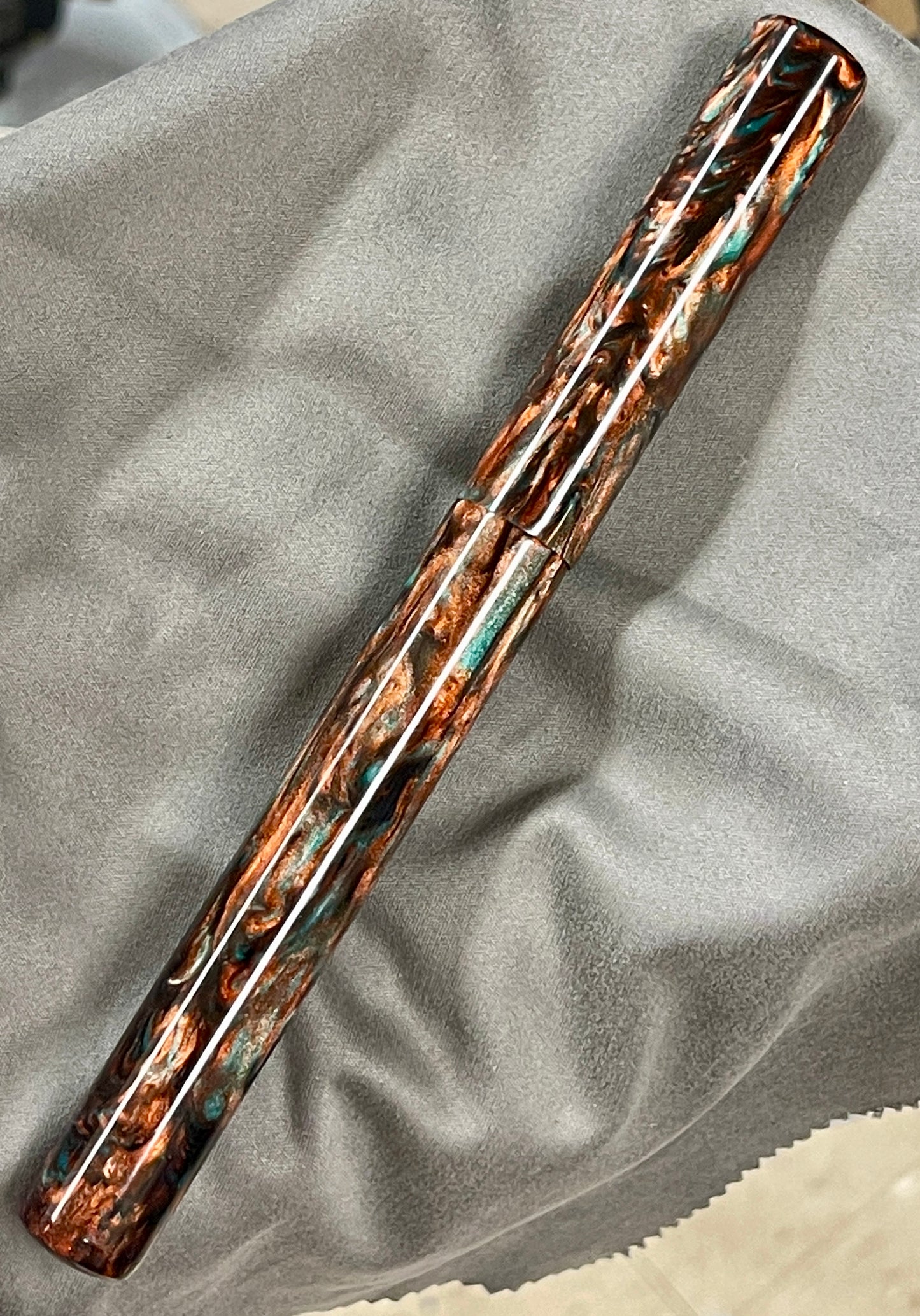 Copper Patina Pen