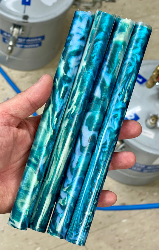 Teal Abalone Blank