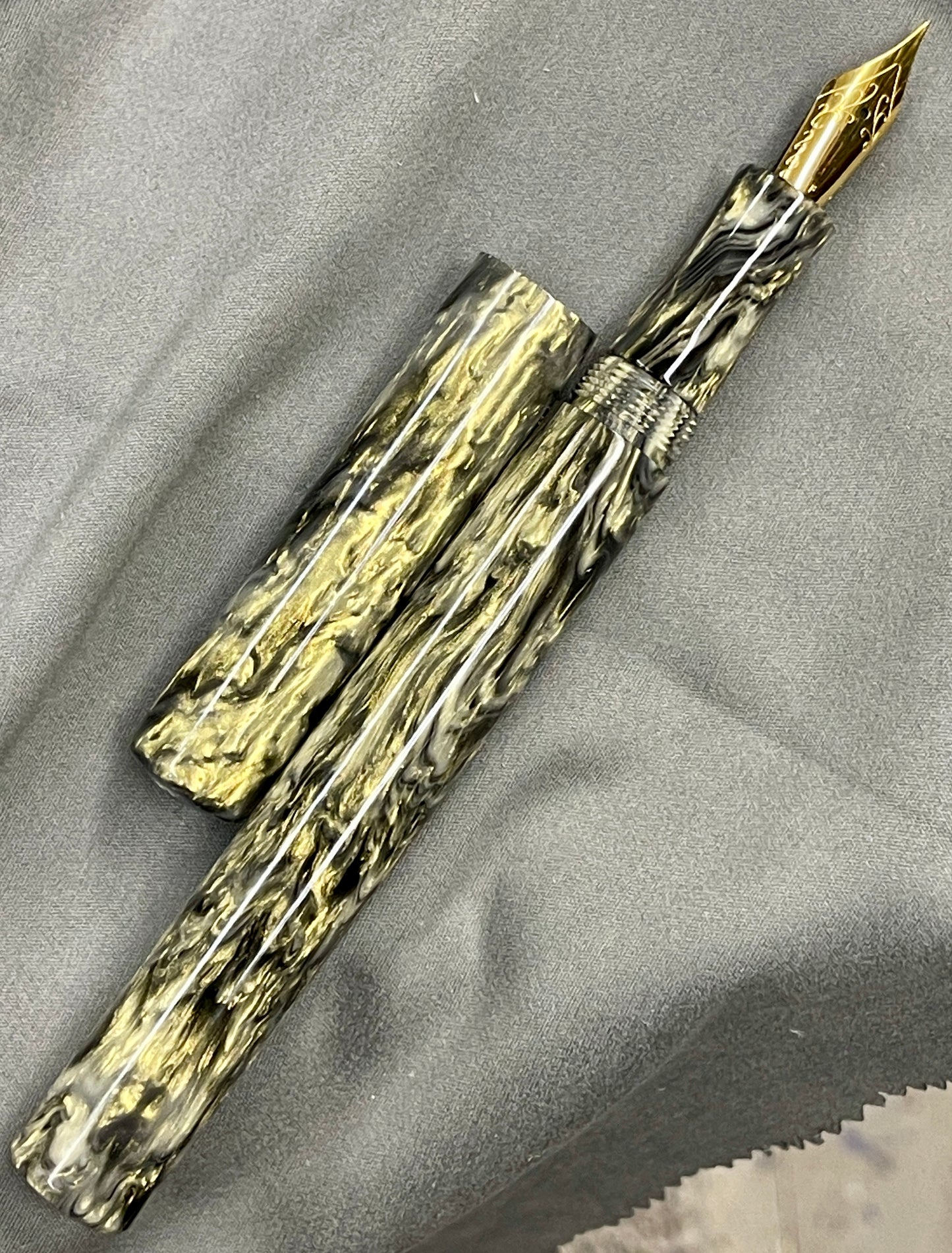 Gold Abalone Pen