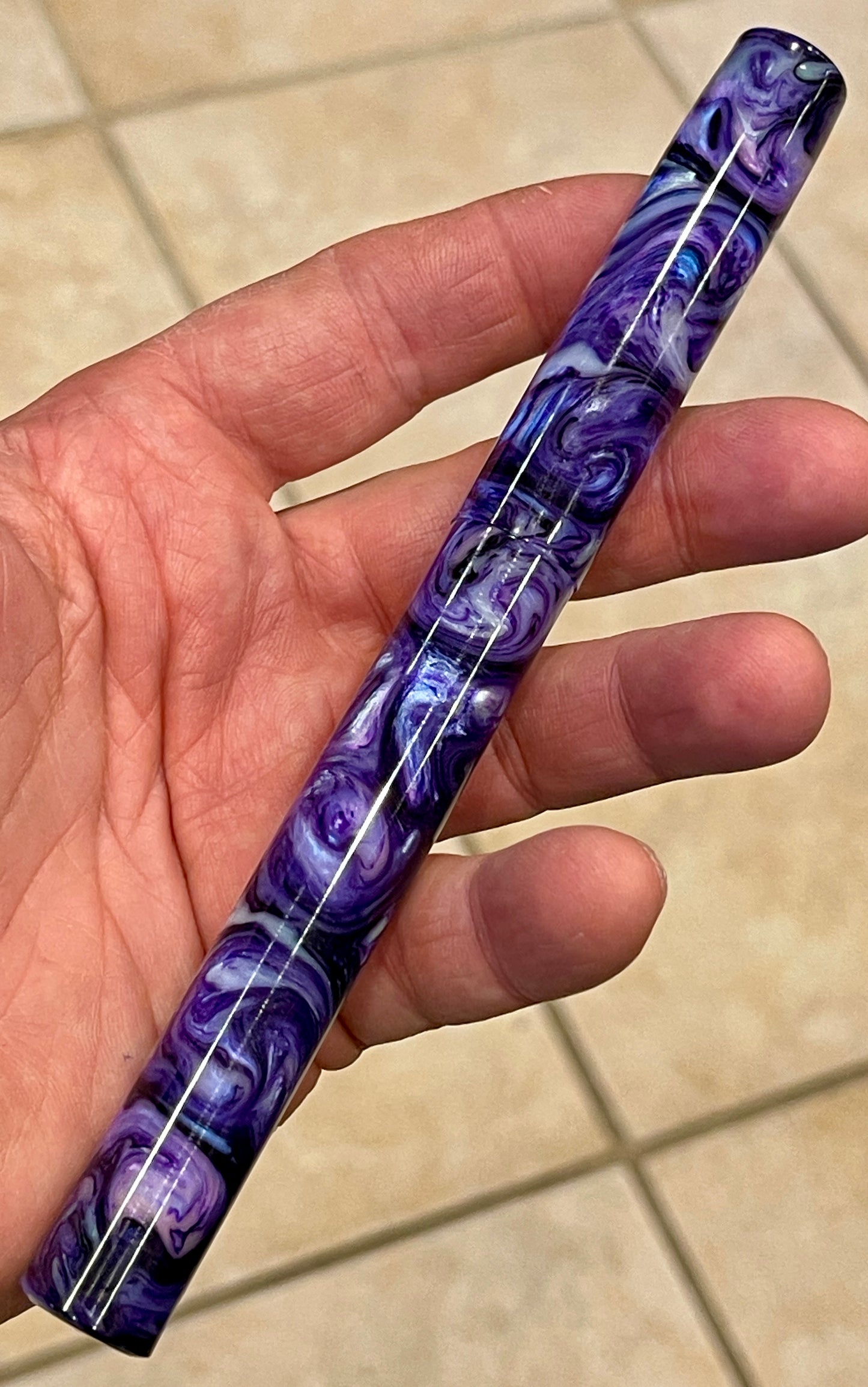 Z - Purple Abalone Midsummer Night’s Dream Fountain Pen (Adrienne)