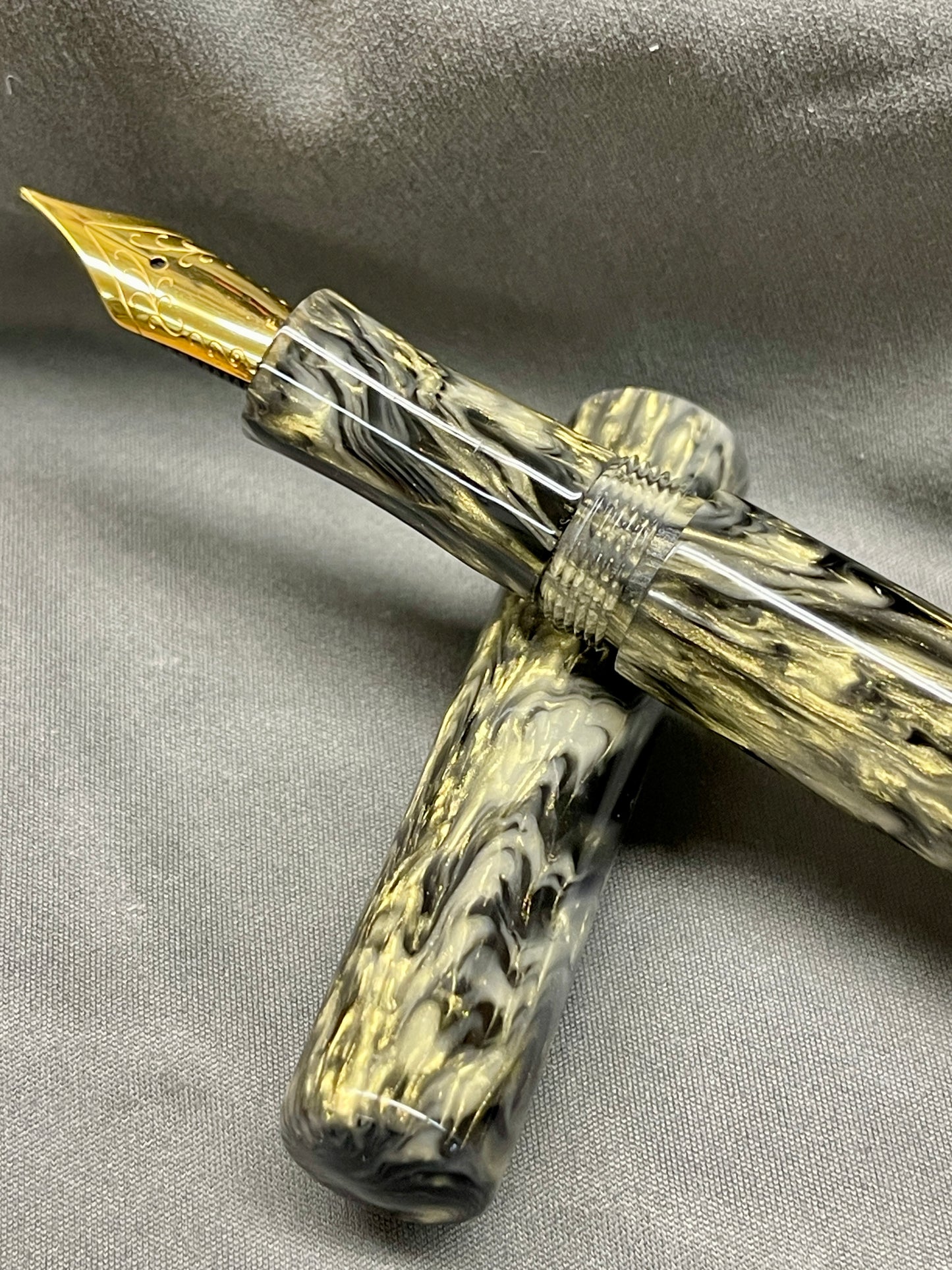 Gold Abalone Pen