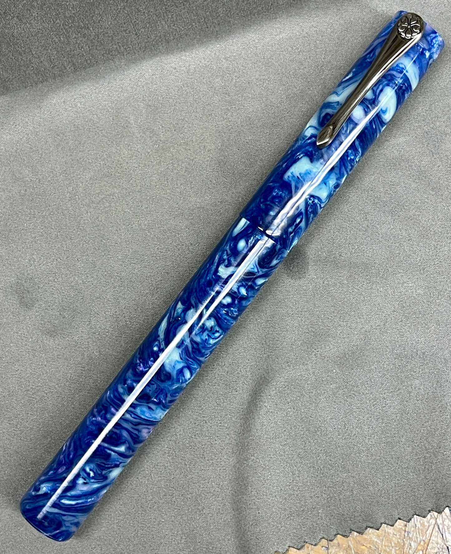 Blue Abalone Pen