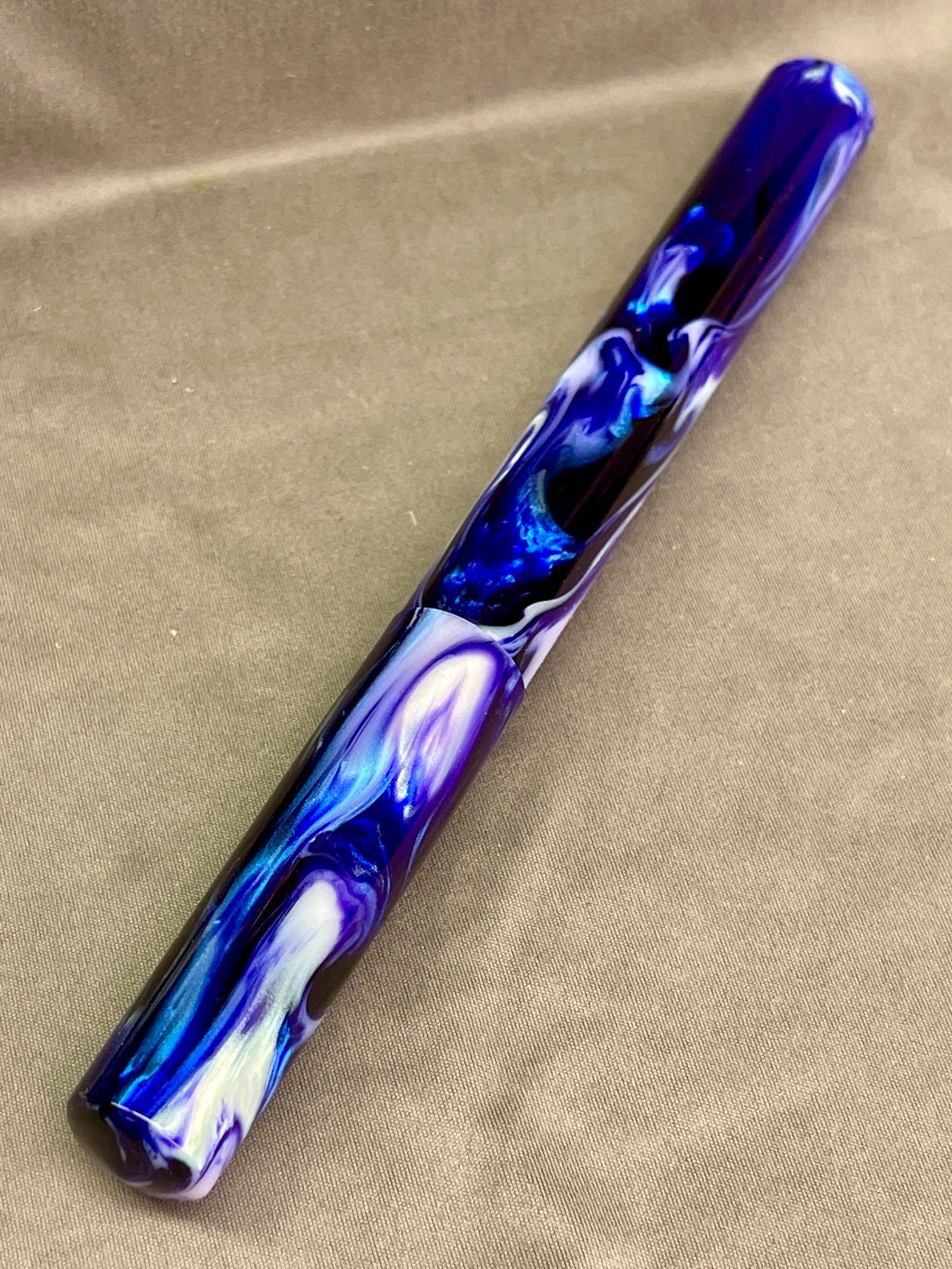 Z - Indigo Abalone Fountain Pen (Teresa)