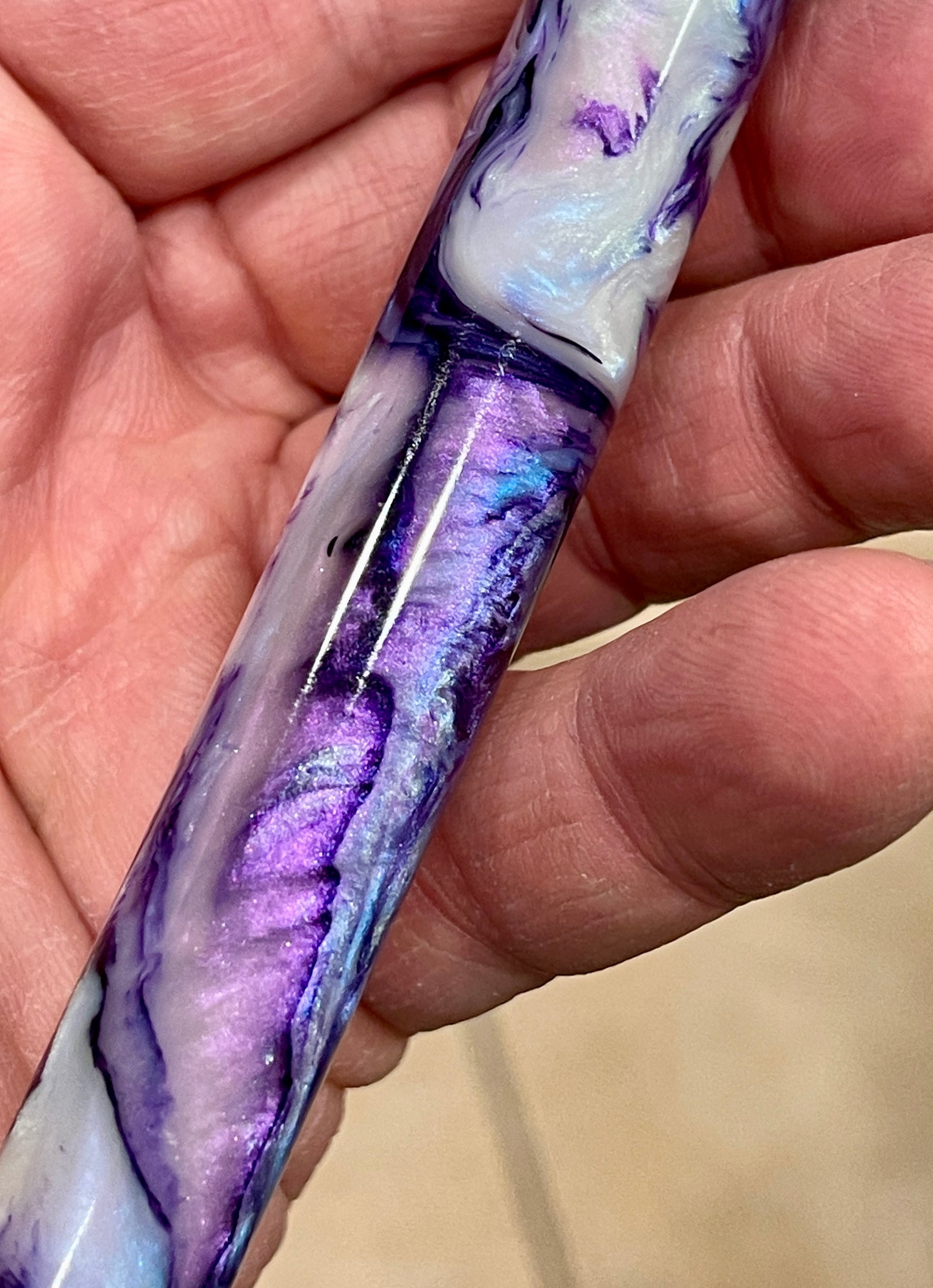 Z - Purple Abalone Fountain Pen (Christian)